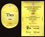Sangiovese di Romagna_Tre Monti_Thea 2003